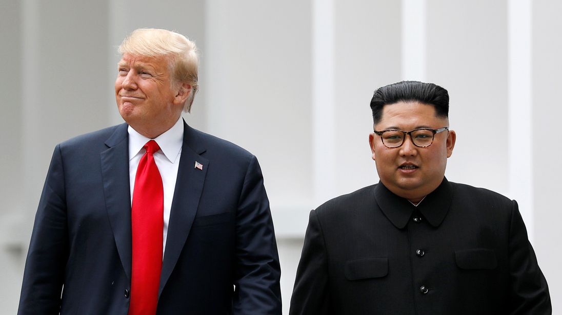 Donald Trump and Kim Jong Un met in Singapore