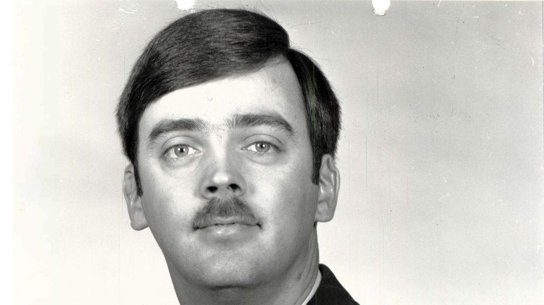 Portrait of Captain William Howard Hughes Jr taken from Air Force Office of Special Investigations official website