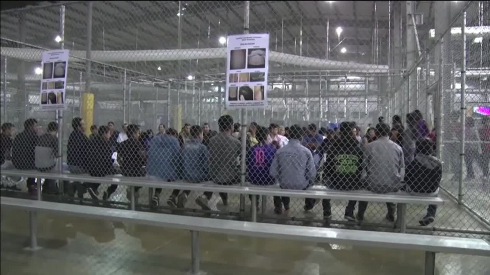 Hundreds of lone children kept in cages in US Border Patrol 'prison ...