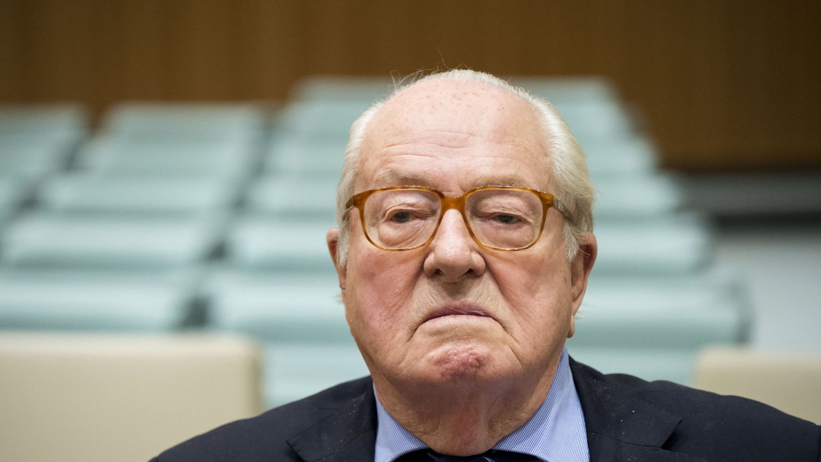 French National Front founder Jean-Marie Le Pen taken to hospital amid hate  speech trial | World News | Sky News