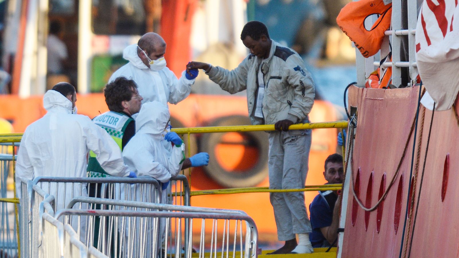 Migrant ship docks in Malta after days of international dispute | World ...