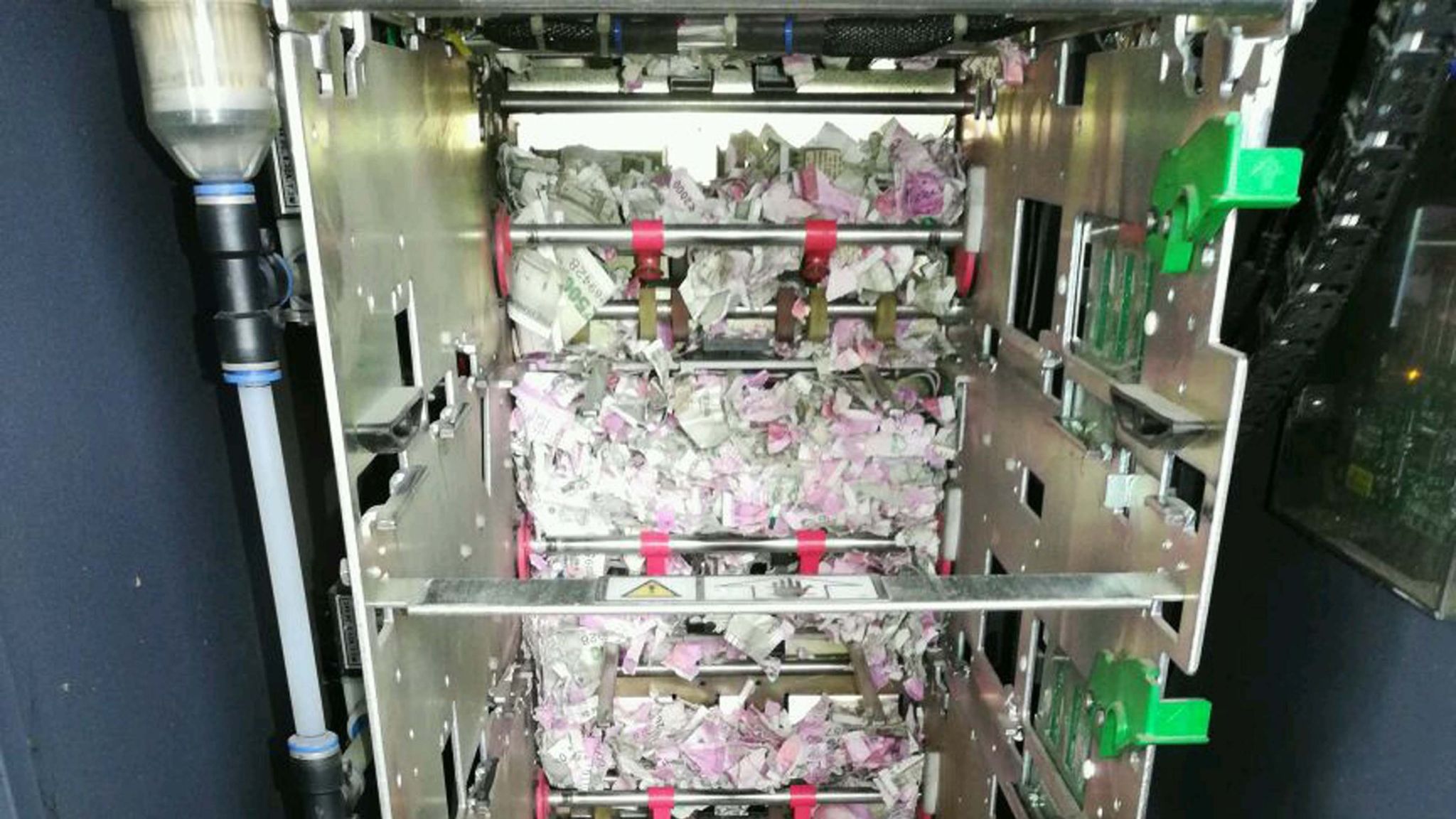 Rat shreds million in notes after getting into ATM in India | World News |  Sky News