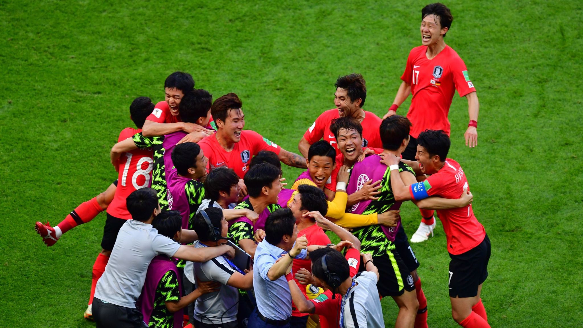 Holders Germany crash out of World Cup after losing 2-0 to South Korea ...