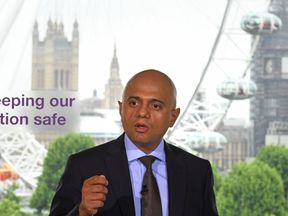 Home Secretary Sajid Javid launches a strengthened version of the Government&#39;s counter-terror strategy