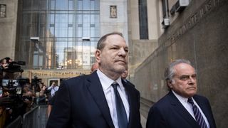 Harvey Weinstein and attorney Benjamin Brafman exit State Supreme Court, June 5, 2018 in New York City. Weinstein pleaded not guilty on two counts of rape and one count of a criminal sexual act. (Photo by Drew Angerer/Getty Images)