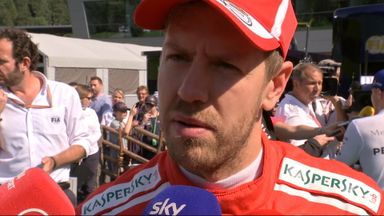 Vettel apologises to Sainz