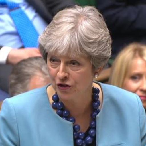 Theresa May again fails to commit to UK remaining 'tier one' military power