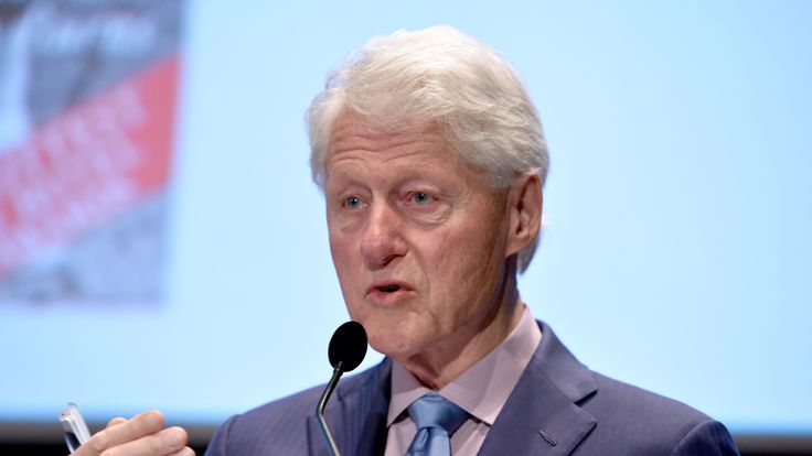 Bill Clinton speaks onstage during the Fifth Annual Town & Country Philanthropy Summit on May 9, 2018 in New York City.