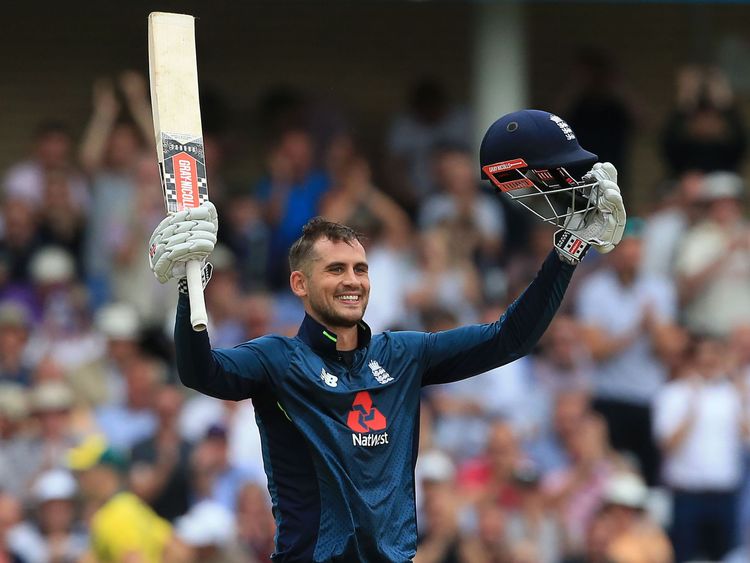 Centurion Alex Hales salutes the Trent Bridge crowd