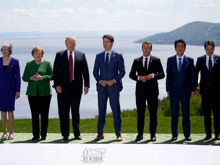 The G7 leaders