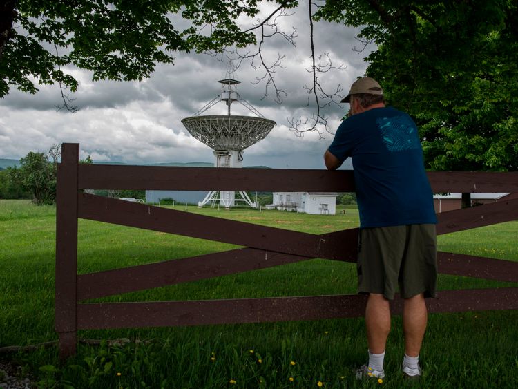 Green Bank Observatory in Green Bank, West Virginia 