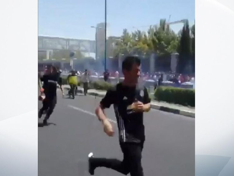 Protesters have been demonstrating in Tehran