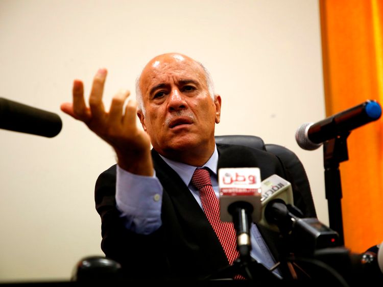 Jibril Rajoub had urged people to burn shirts with Messi&#39;s name or image on