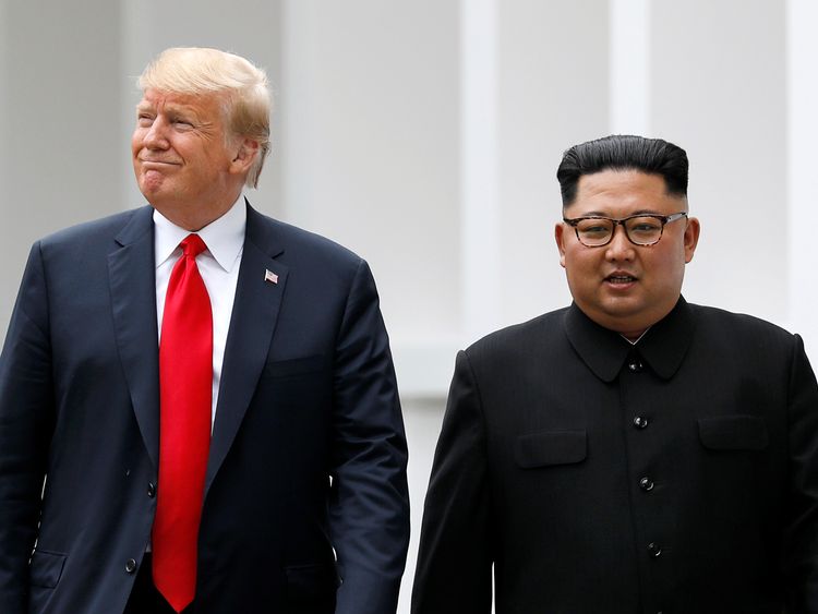 Donald Trump and Kim Jong Un met in Singapore