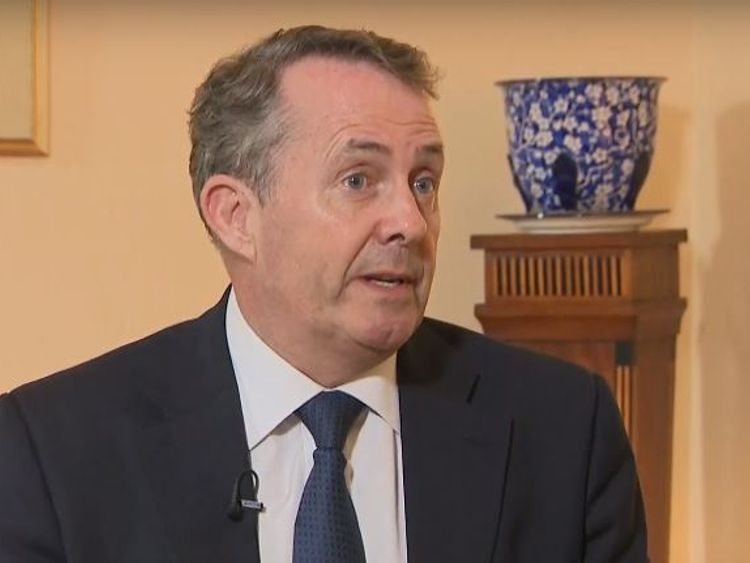 International trade secretary Liam Fox told Sky News he would rather come to the right Brexit decision not just a quick one
