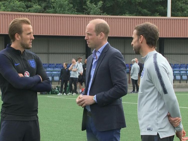Duke of Cambridge praises 'brave' Danny Rose for speaking out about depression