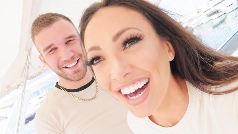 A picture posted by boyfriend Aaron Armstrong on Facebook confirming Sophie Gradon&#39;s death