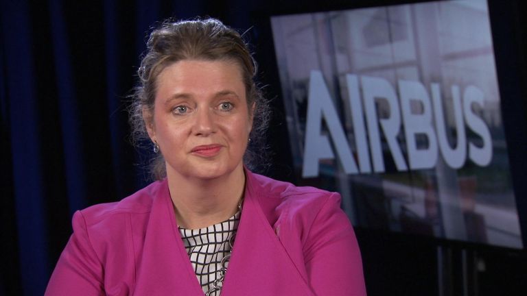 Airbus senior vice president Katherine Bennett 