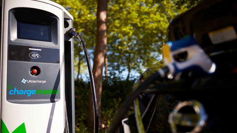 BP says its charging network will allow electric vehicles to secure 100 miles of battery life in 10 minutes. Pic: BP