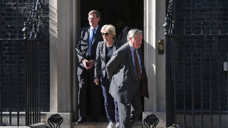 (left to right) Dominic Grieve, Anna Soubry and Ken Clarke