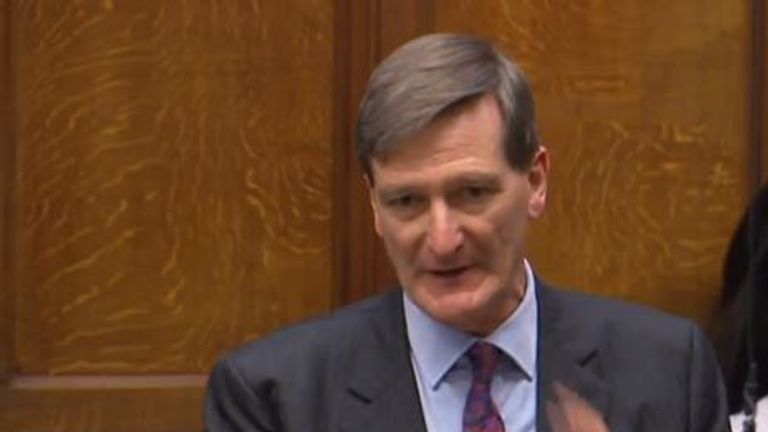 Dominic Grieve said he will be voting against the government on its EEA amendments