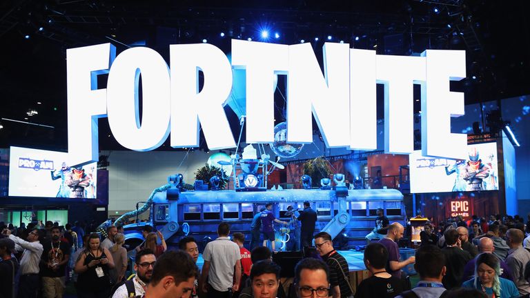 during the electronic entertainment expo e3 at the los angeles convention center on june 12 - fortnite switch account