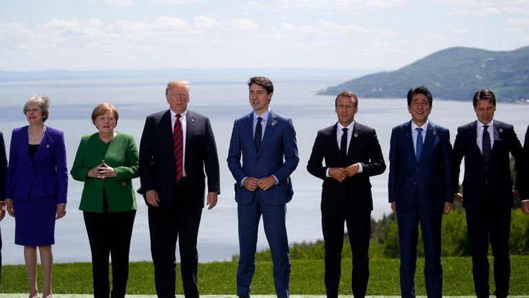 The G7 leaders