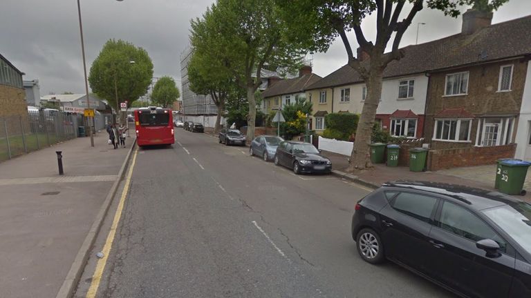The woman was found in Tunnel Avenue in Greenwich