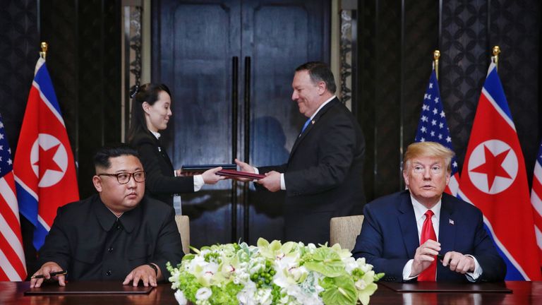 Trump: My 'rocket man' jibe brought Kim to the table, World News