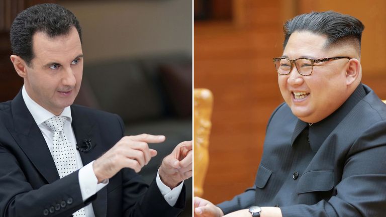 Bashar al Assad and Kim Jong Un are set to meet, according to Pyongyang