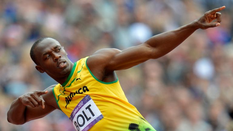 A pair of Usain Bolt's shoes have been stolen in a burglary