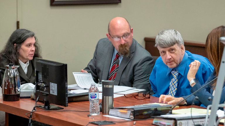 Louise and David Turpin in court in Riverside, California