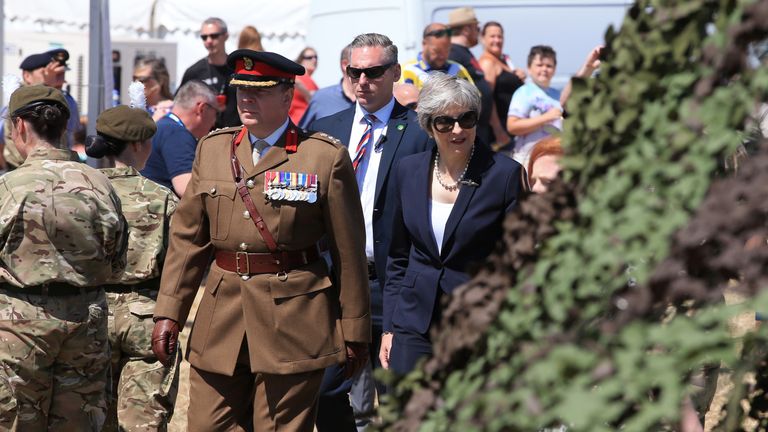 Theresa May Ducks Questions About Cabinet Rift On Defence   UK