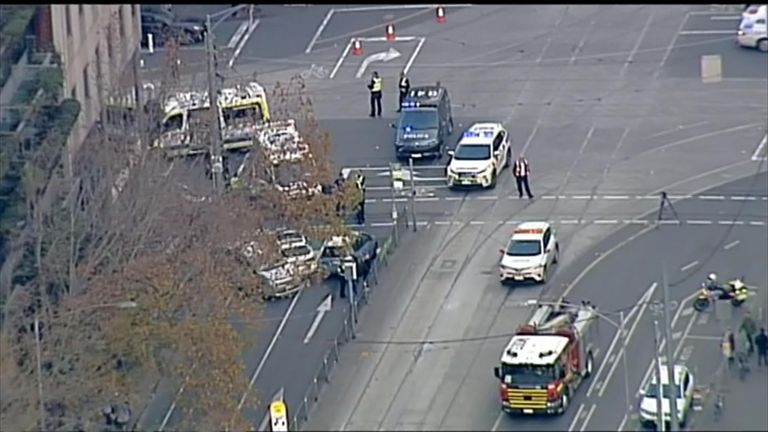 Young girl among four hurt as car hits pedestrians in Melbourne | World ...
