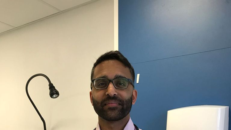 Navin Leanage works at University Hospitals Leicester NHS Trust