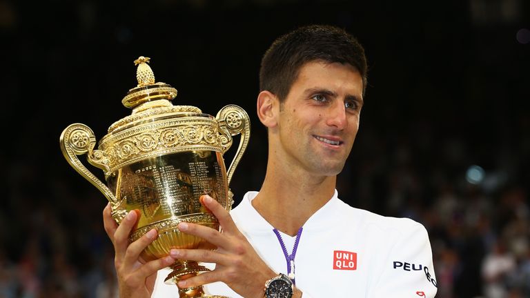 Novak Djokovic wins Wimbledon in 2015