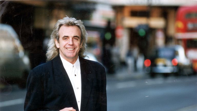 Peter Stringfellow in Soho, 1994