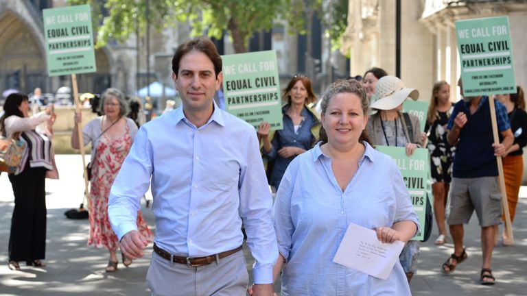 Rebecca Steinfeld and Charles Keidan