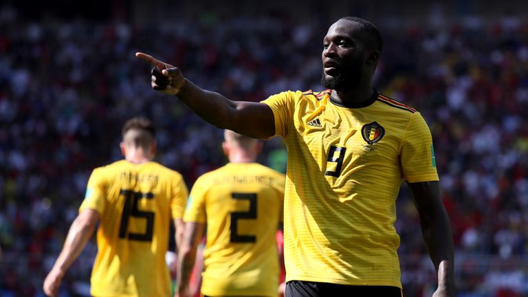 Belgium&#39;s star strike Romelu Lukaku has been ruled out of the game due to an ankle injury