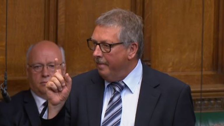 The DUP&#39;s Sammy Wilson said 100,000 people are alive thanks to Northern Ireland not having the same abortion laws as the UK