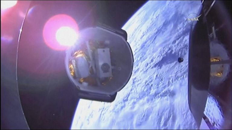 SpaceX Dragon cargo spacecraft 
