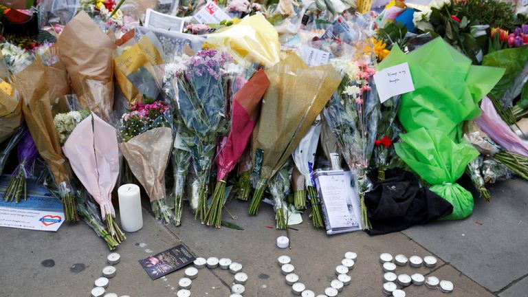 Tributes to victims of Borough Market attack in London