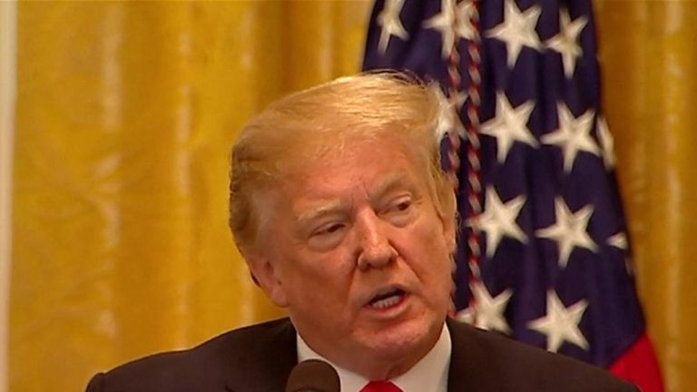 US President Donald Trump called the Maryland shooting a 'horrible, horrible' event