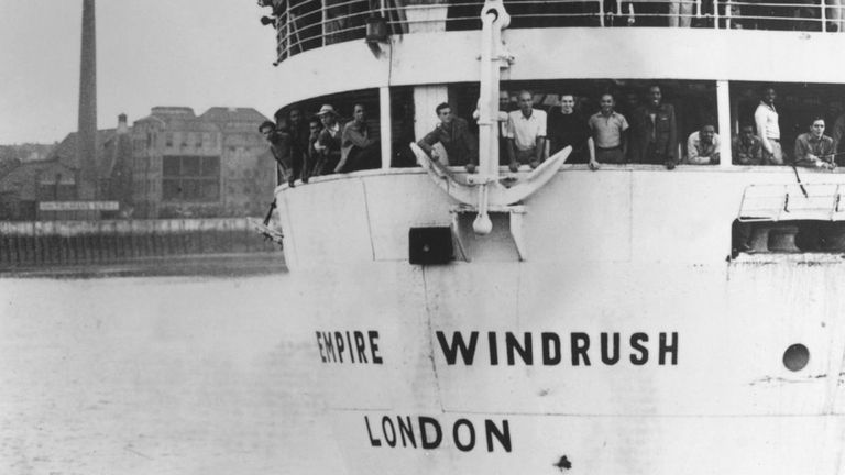 The HMT Empire Windrush brought 492 workers to the UK from the Caribbean in 1948.