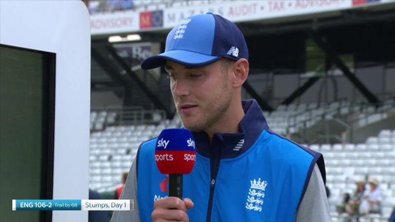 Broad: Surprising nip and swing | Video | Watch TV Show | Sky Sports