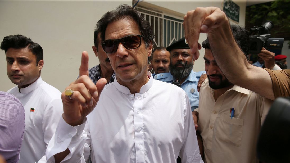 Pakistan election: Ex-cricket star Imran Khan could be prime minister