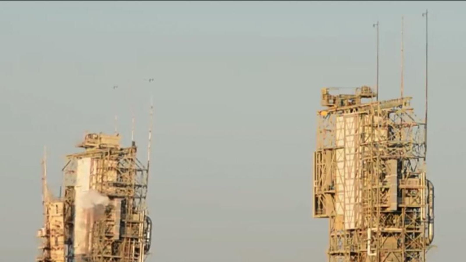Cape Canaveral launch towers demolished ahead of new space exploration