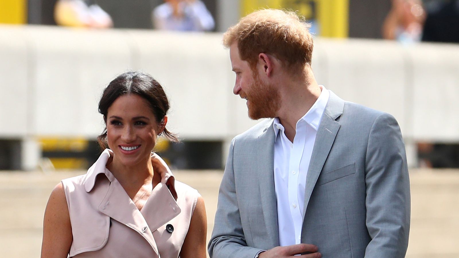 Harry and Meghan visit Nelson Mandela exhibition at London's Southbank ...