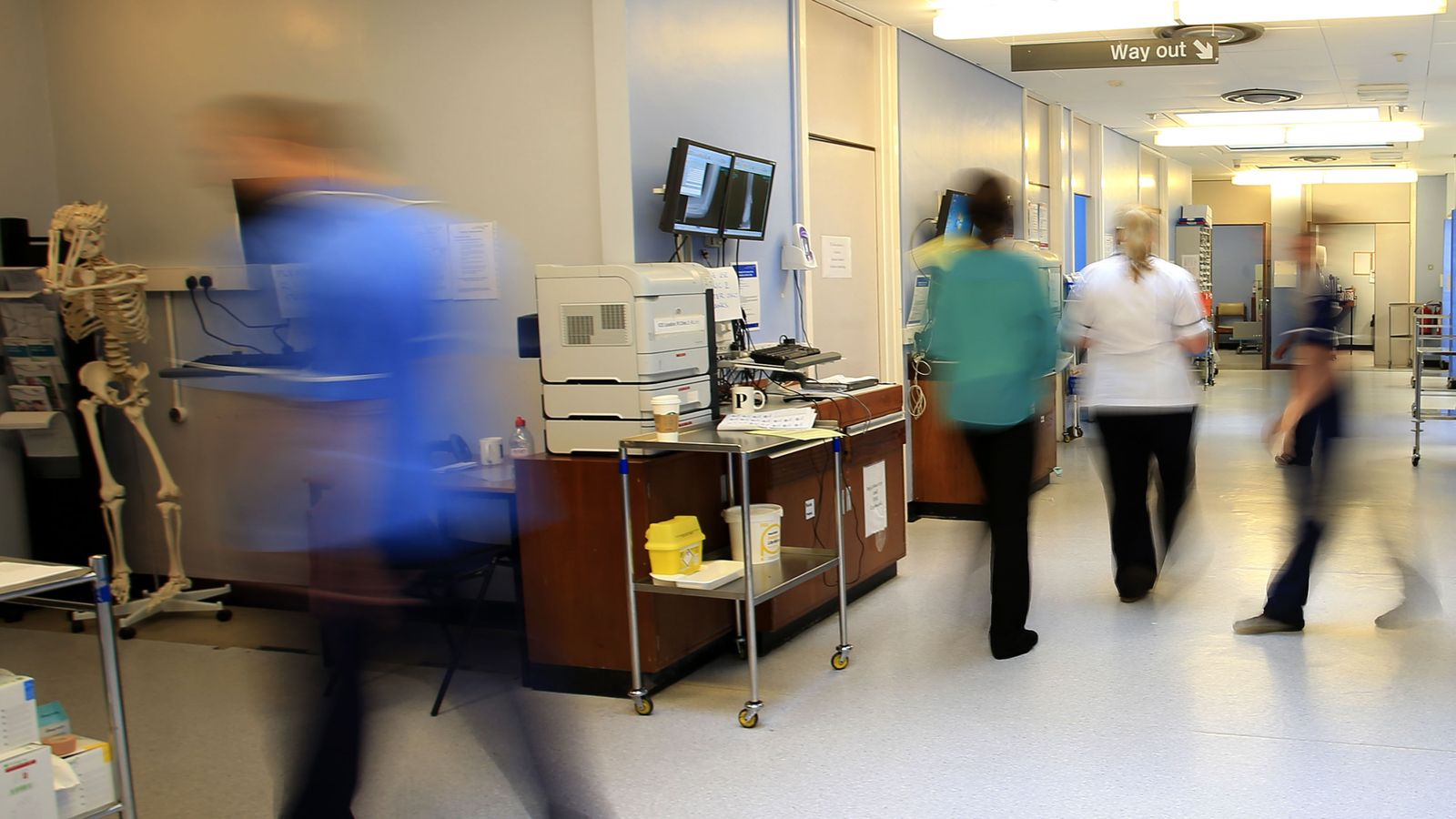 NHS England records worst A&E waiting times in 15 years | UK News | Sky ...