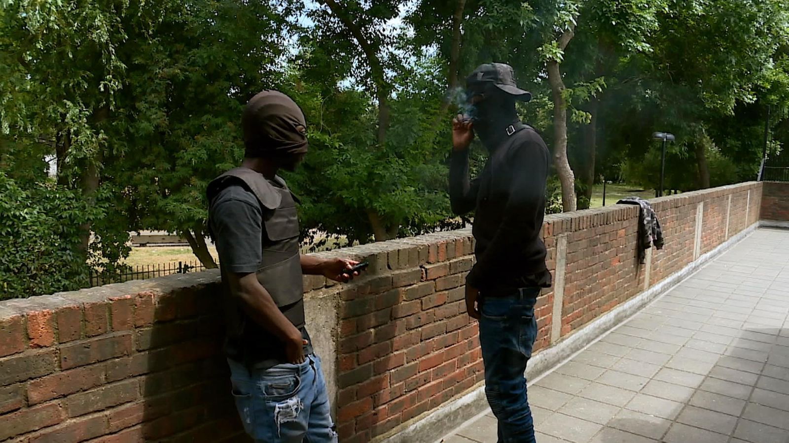 Line 18: Spiralling gang violence in London | News UK Video News | Sky News